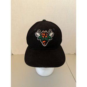 Vintage Augusta GreenJackets New Era 59Fifty Fitted 7 Hat Black MiLB Baseball‎